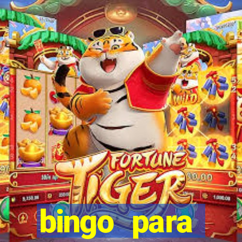 bingo para despedida de solteira para imprimir